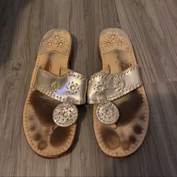 Gold jack Rogers - Picture 2 of 3